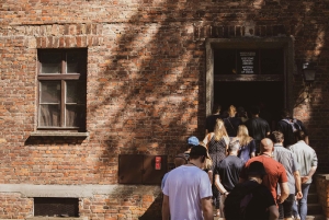 Från Krakow: Guidad tur till Auschwitz-Birkenau med transport