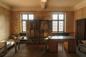 Krakovasta: Auschwitz-Birkenaun opastettu kierros noudolla