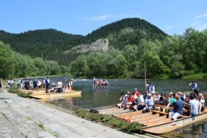 From Krakow: Dunajec River Rafting and Zakopane Town Tour