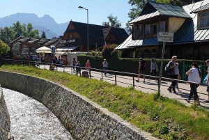Depuis Cracovie : Rafting sur la rivière Dunajec et visite de la ville de Zakopane