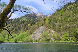 Depuis Cracovie : Rafting sur la rivière Dunajec et visite de la ville de Zakopane