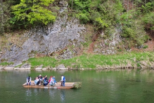 Depuis Cracovie : Rafting sur la rivière Dunajec et visite de la ville de Zakopane