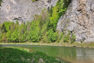 Depuis Cracovie : Rafting sur la rivière Dunajec et visite de la ville de Zakopane
