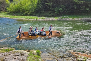 Depuis Cracovie : Rafting sur la rivière Dunajec et visite de la ville de Zakopane
