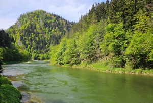 Depuis Cracovie : Rafting sur la rivière Dunajec et visite de la ville de Zakopane
