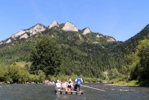 From Kraków: Dunajec River Rafting with Hotel Pickup