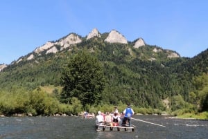 From Kraków: Dunajec River Rafting with Hotel Pickup