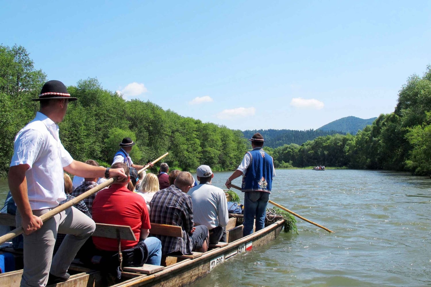 Da Cracovia: rafting sul fiume Dunajec con opzione bagni termali