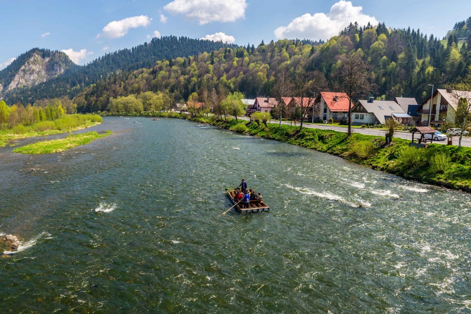 Da Cracovia: rafting sul fiume Dunajec con opzione bagni termali
