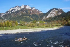 From Krakow: Dunajec River Rafting with Thermal Baths option