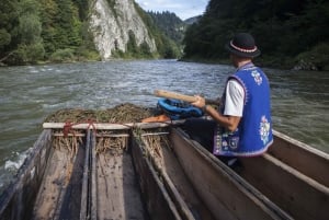 Da Cracovia: rafting sul fiume Dunajec con opzione bagni termali