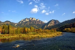 De Cracóvia: Rafting no Rio Dunajec