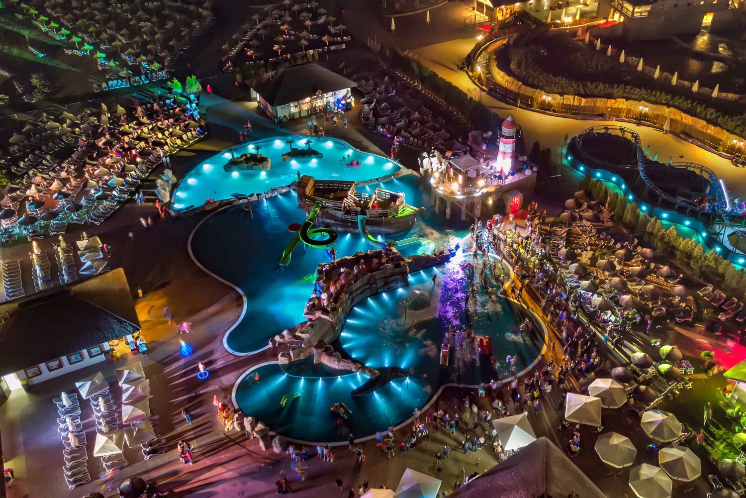 Vanuit Krakau: Energylandia Park Open Ticket & ophaalmogelijkheden