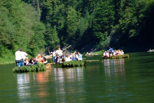 From Krakow: Full-Day Dunajec River Rafting Tour