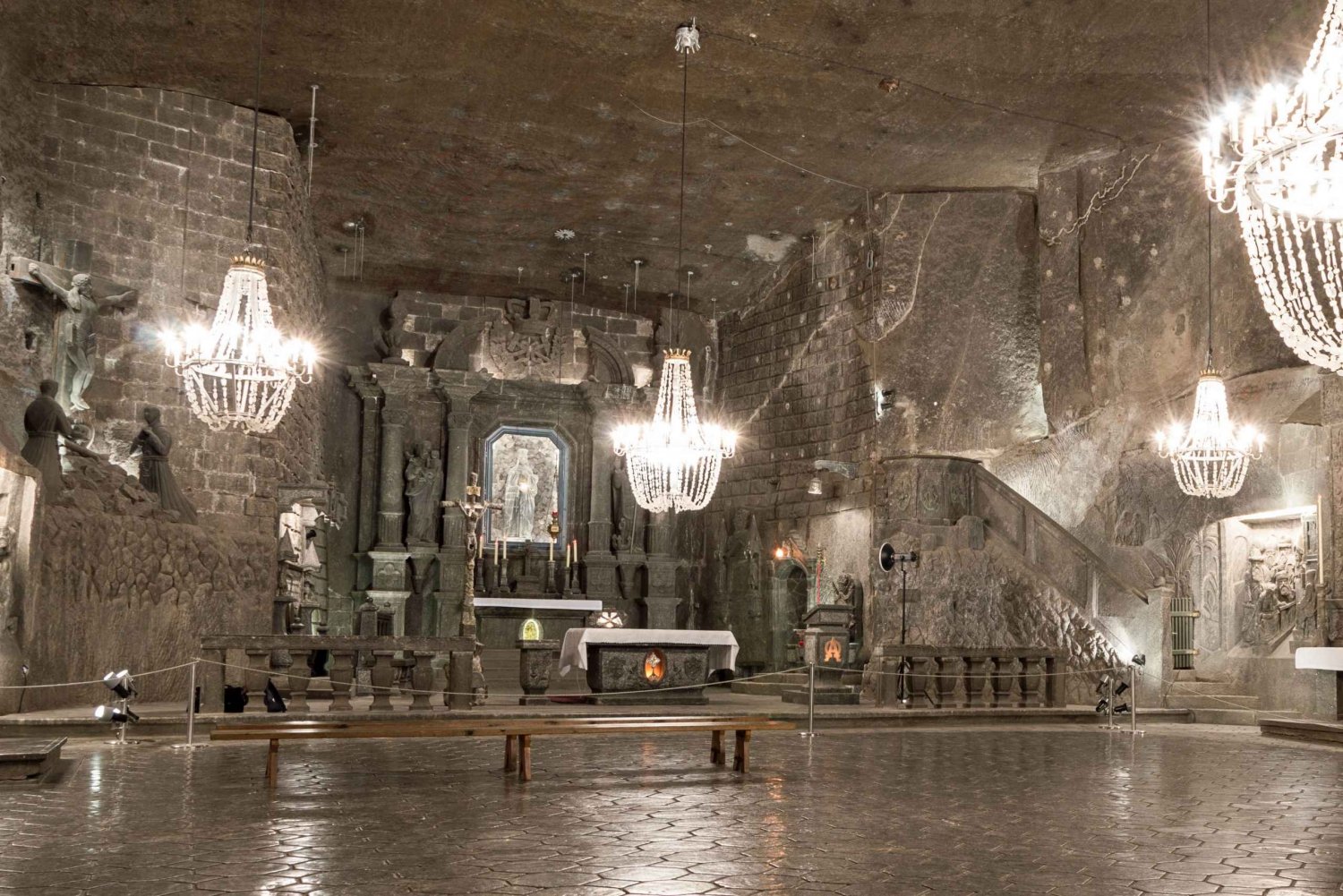 From Krakow: Half-Day Salt Mine Tour and Schindler's Factory