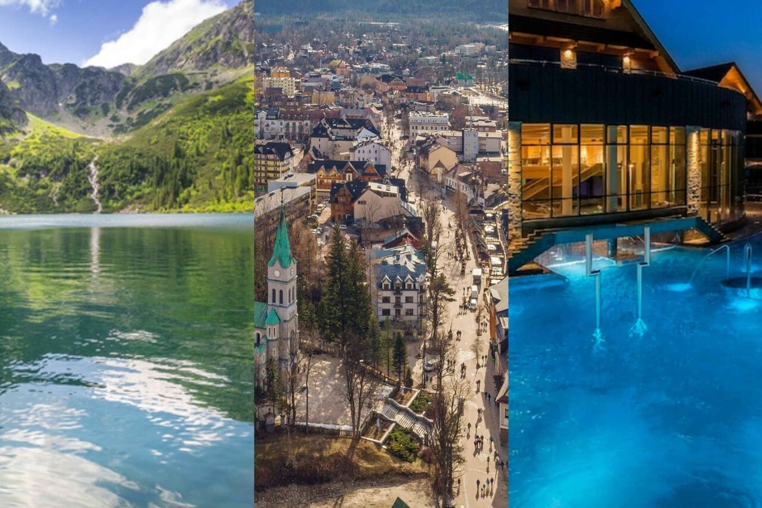 Van Krakau: Morskie Oko, Zakopane en thermale baden