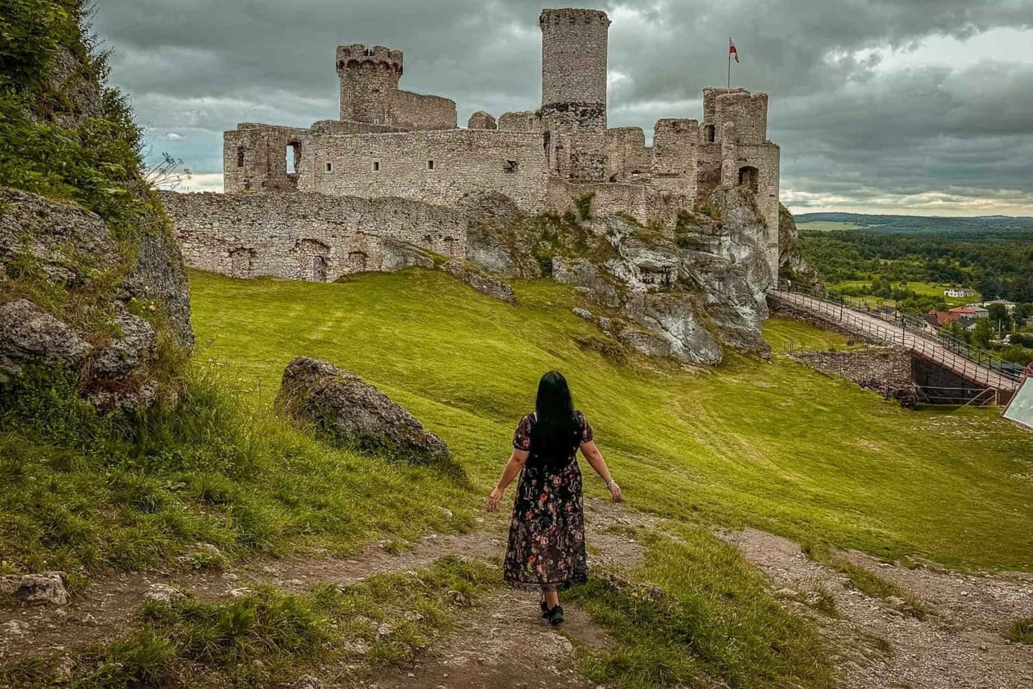 De Cracóvia: Parque Nacional Ojców e Castelo Ogrodzieniec