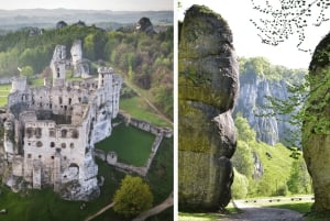 Au départ de Cracovie : Parc national d'Ojców et château d'Ogrodzieniec