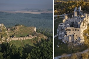 Au départ de Cracovie : Parc national d'Ojców et château d'Ogrodzieniec