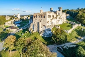 Au départ de Cracovie : Parc national d'Ojców et château d'Ogrodzieniec