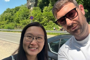 Krakovasta: Ojcówin kansallispuisto ja Pieskowa Skałan linna.