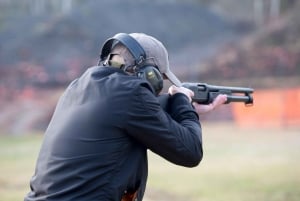 De Cracóvia: Aventura no campo de tiro com serviço de busca no hotel