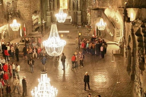 De Cracóvia: excursão guiada pela mina de sal de Wieliczka sem fila