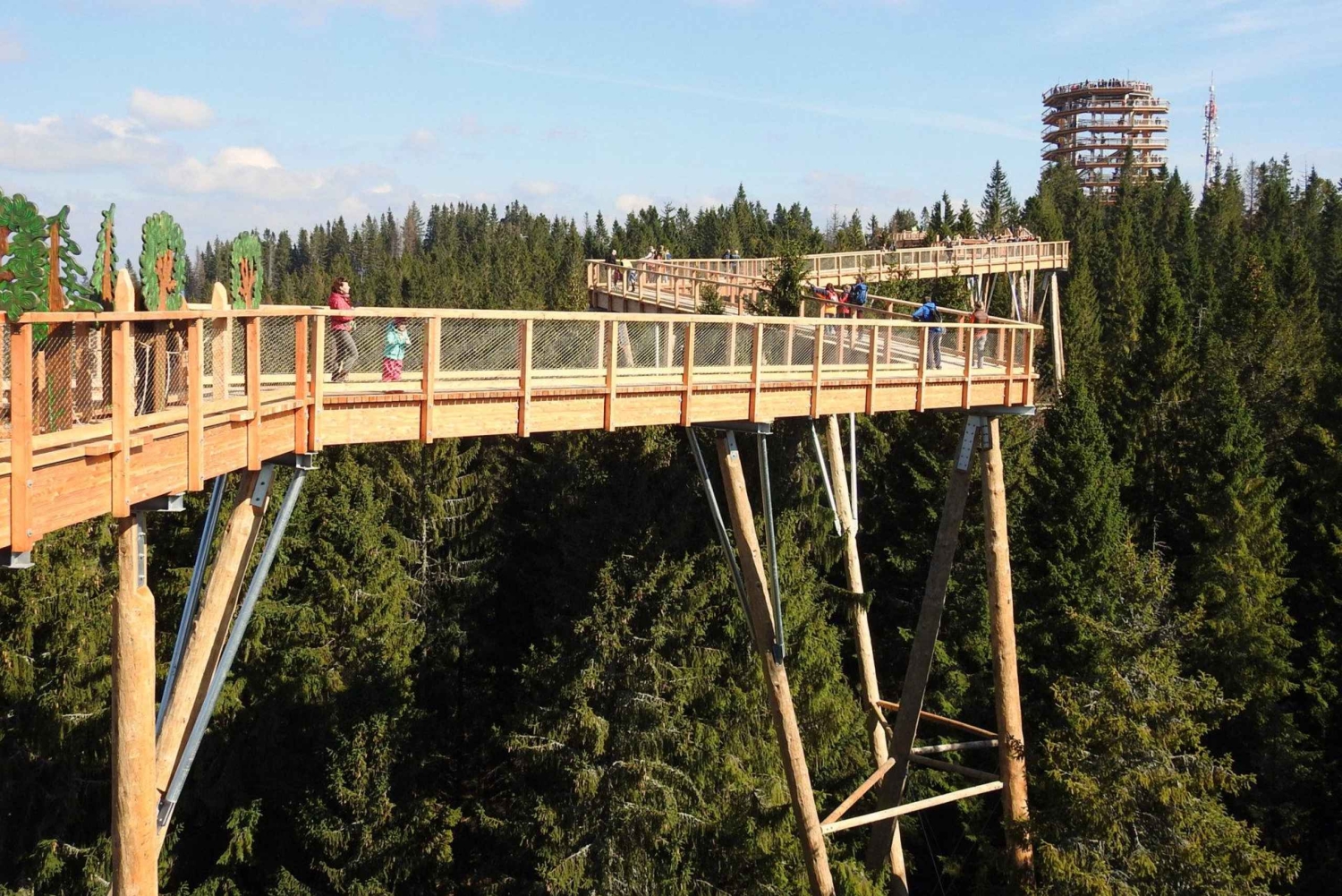 Von Krakau aus: Slowakische Baumkronenwanderung und Thermalbäder
