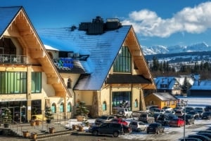 From Kraków: Tatra Mountans Ski Trip and Thermal Baths Visit