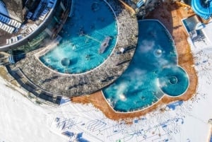 From Kraków: Tatra Mountans Ski Trip and Thermal Baths Visit