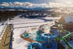 From Kraków: Tatra Mountans Ski Trip and Thermal Baths Visit