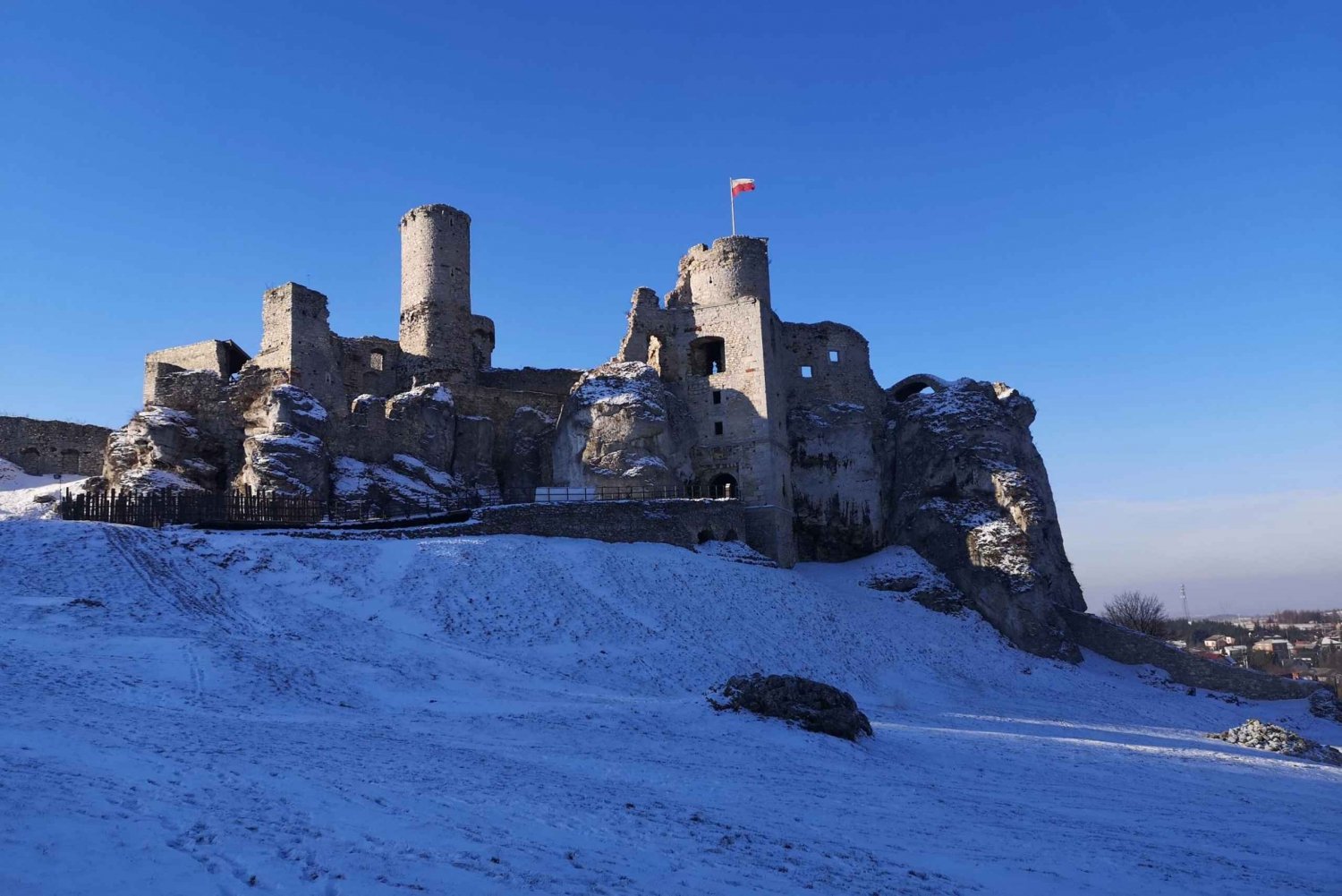 Von Krakau aus: 'The Witcher' Schloss Ogrodzieniec Privater Ausflug