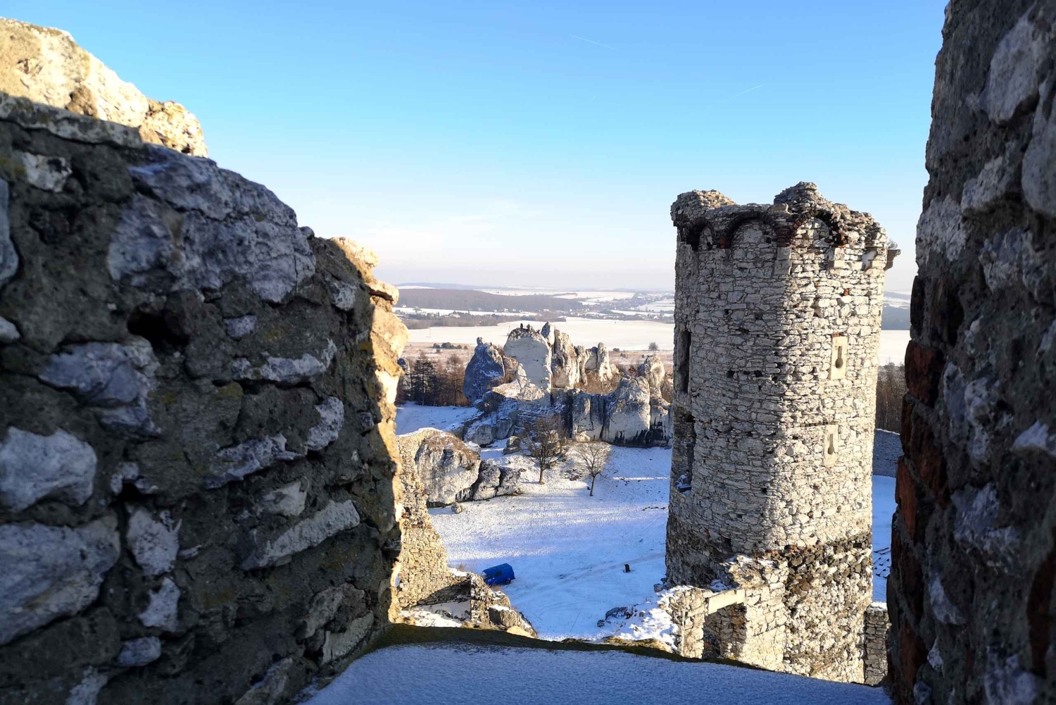 Från Krakow: 'The Witcher' Ogrodzieniec slott privat resa