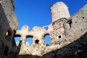 Fra Krakow: Privat utflukt til Ogrodzieniec-slottet i 'The Witcher'
