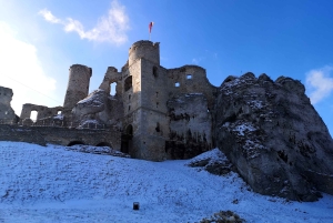 Från Krakow: 'The Witcher' Ogrodzieniec slott privat resa