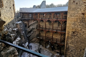 Från Krakow: 'The Witcher' Ogrodzieniec slott privat resa