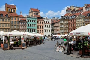 De Cracovie: excursion d'une journée aux points forts de Varsovie en train