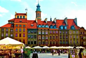 De Cracovie: excursion d'une journée aux points forts de Varsovie en train