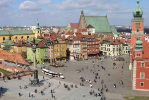 Von Krakau aus: Warschau Highlights Tagesausflug mit dem Van