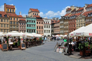 Von Krakau aus: Warschau Highlights Tagesausflug mit dem Van