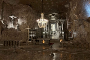 Fra Krakow: Wieliczka saltmine guidet tur (afhentning på hotel)