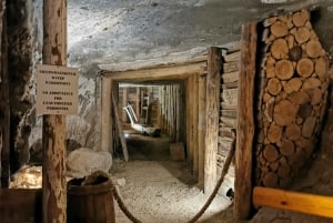 Depuis Cracovie : Visite guidée de la mine de sel de Wieliczka et prise en charge à l'hôtel.