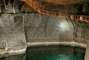 Depuis Cracovie : Visite guidée de la mine de sel de Wieliczka et prise en charge à l'hôtel.