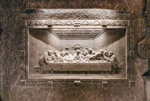 Fra Krakow: Guidet tur til Wieliczka saltgruve og henting på hotellet