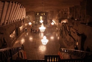 Vanuit Krakau: rondleiding door de Wieliczka-zoutmijn