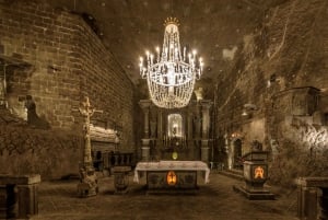 Da Cracovia: Tour guidato della miniera di sale di Wieliczka