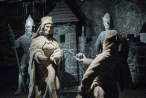 De Cracóvia: tour guiado pela mina de sal de Wieliczka