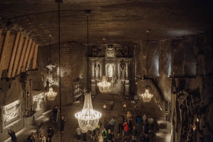 De Cracóvia: tour guiado pela mina de sal de Wieliczka