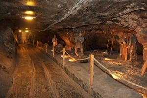 De Cracovie: visite de la mine de sel de Wieliczka avec guide