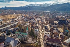 Cracóvia: Zakopane Tour Funicular Degustação de Queijos Pickup no hotel